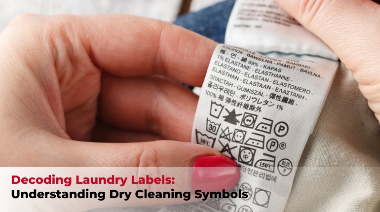 Decoding Laundry Labels: Understanding Dry Cleaning Symbols